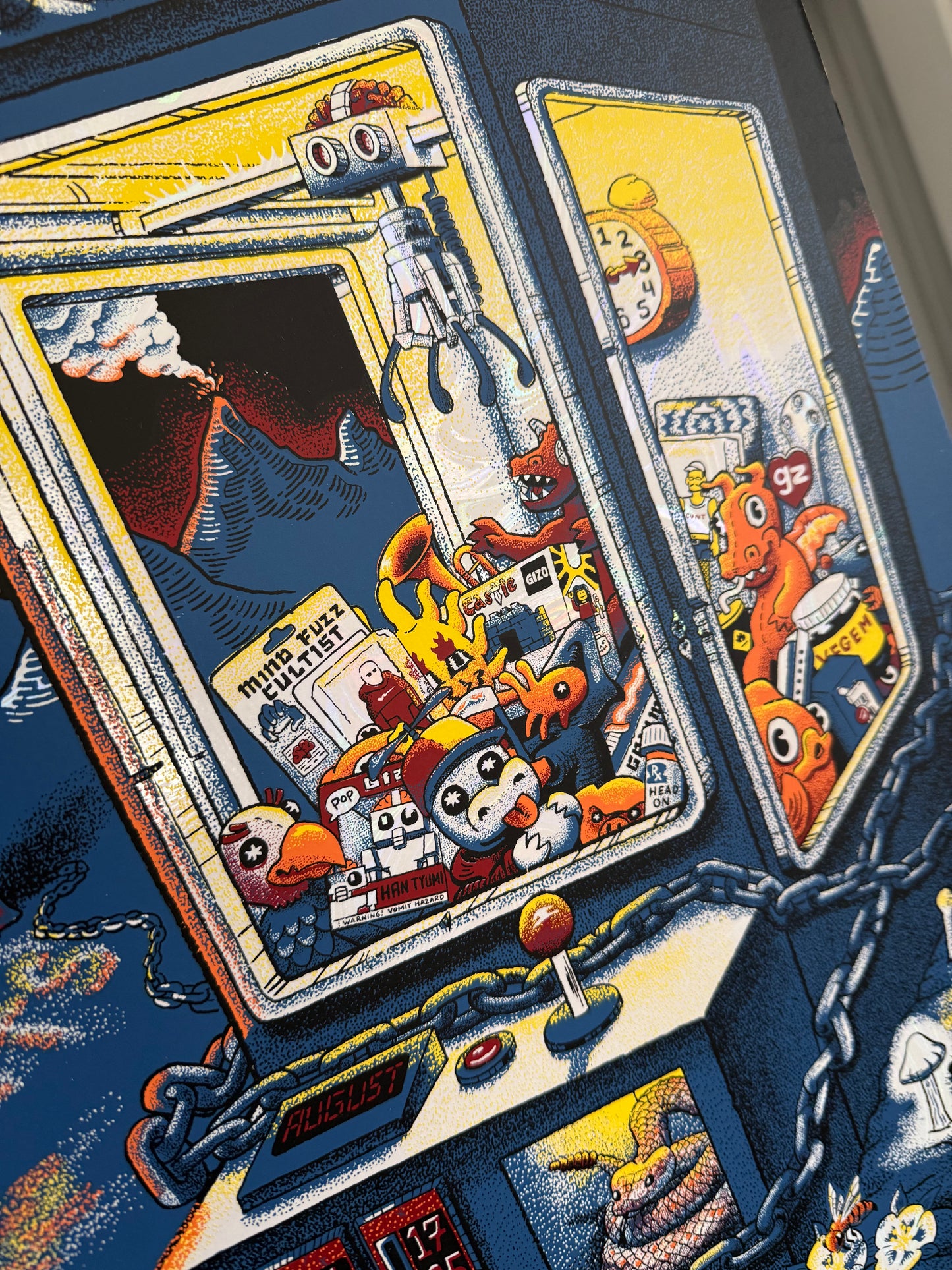 KGLW Field of Vision Reprint - Orange Blue Colorway