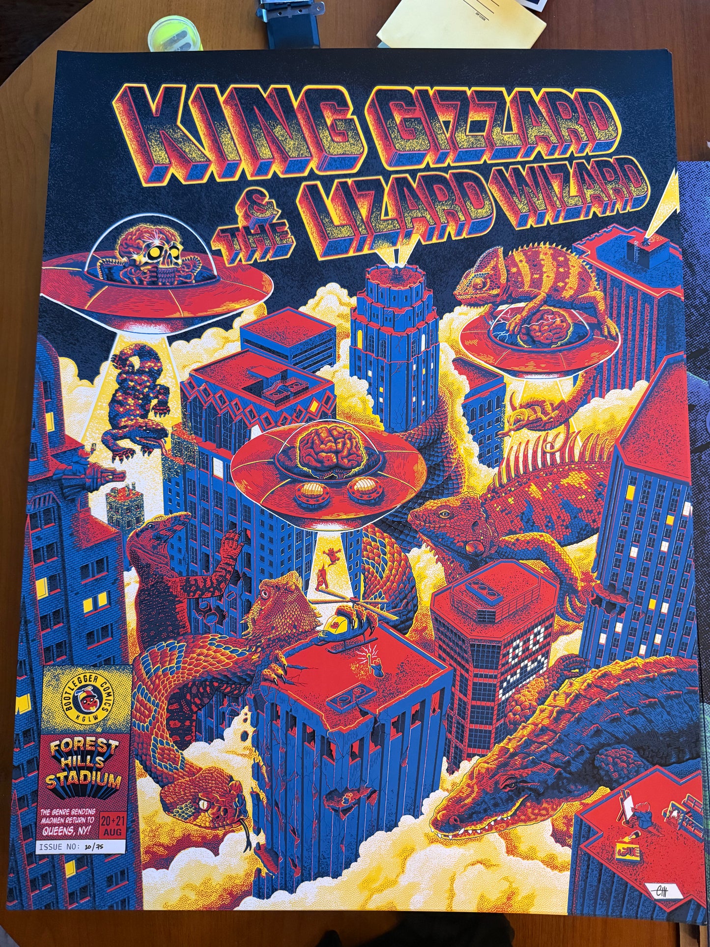 'King Gizzard NY 2026 LEFTOVERS