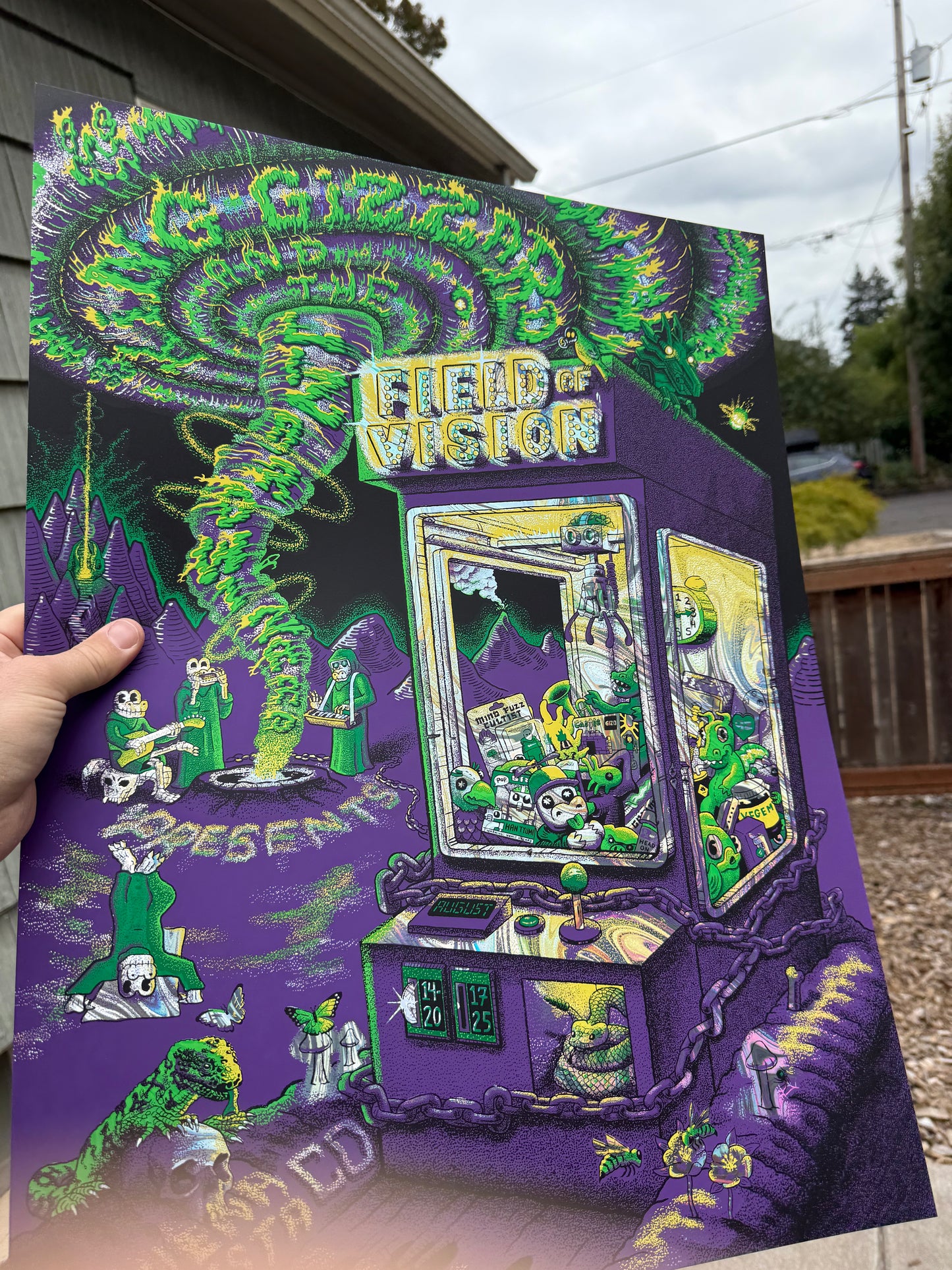 KGLW Field of Vision Reprint - Purple & Green Colorway