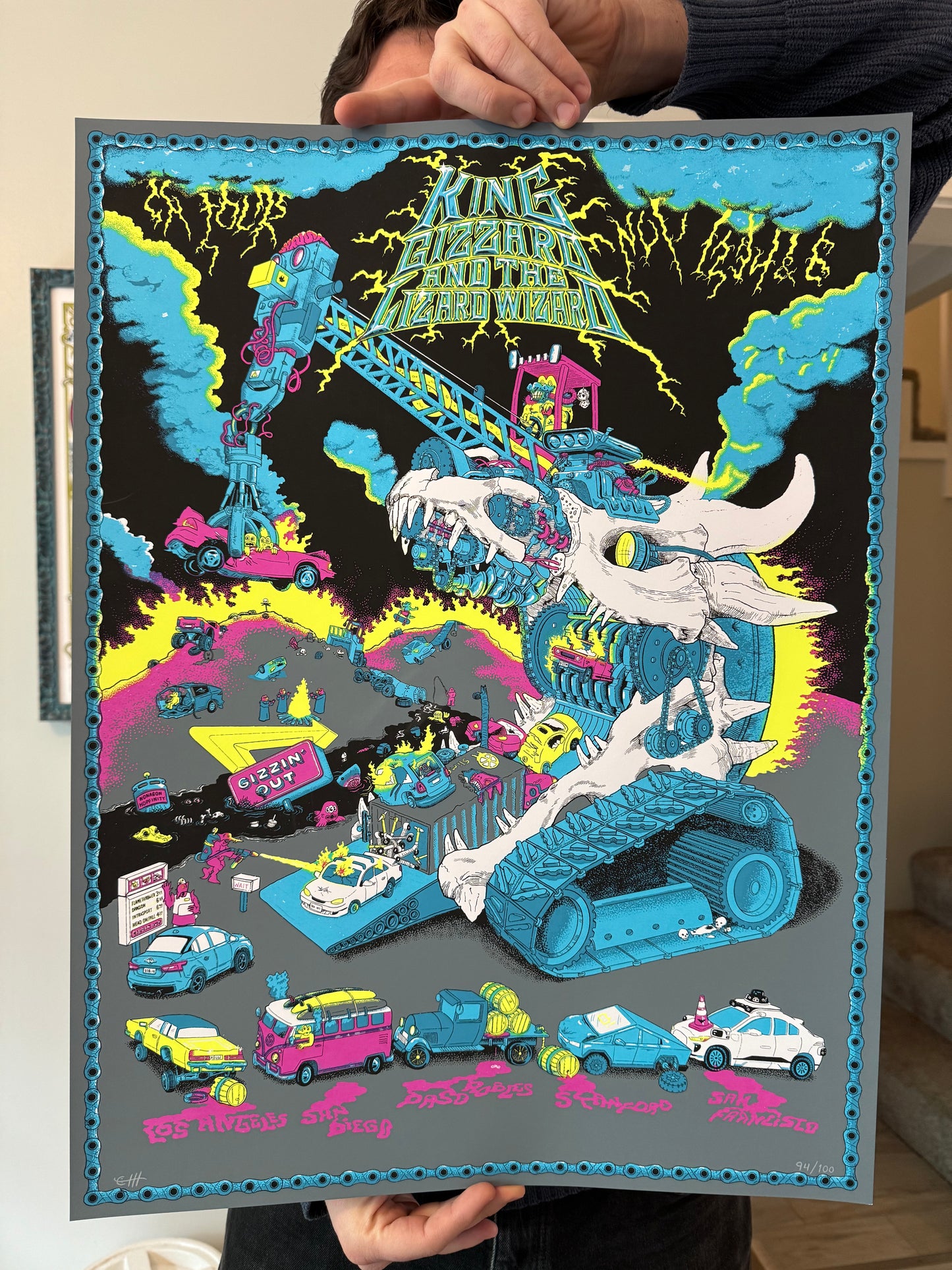 KGLW 2024 CA Run Bootleg Poster