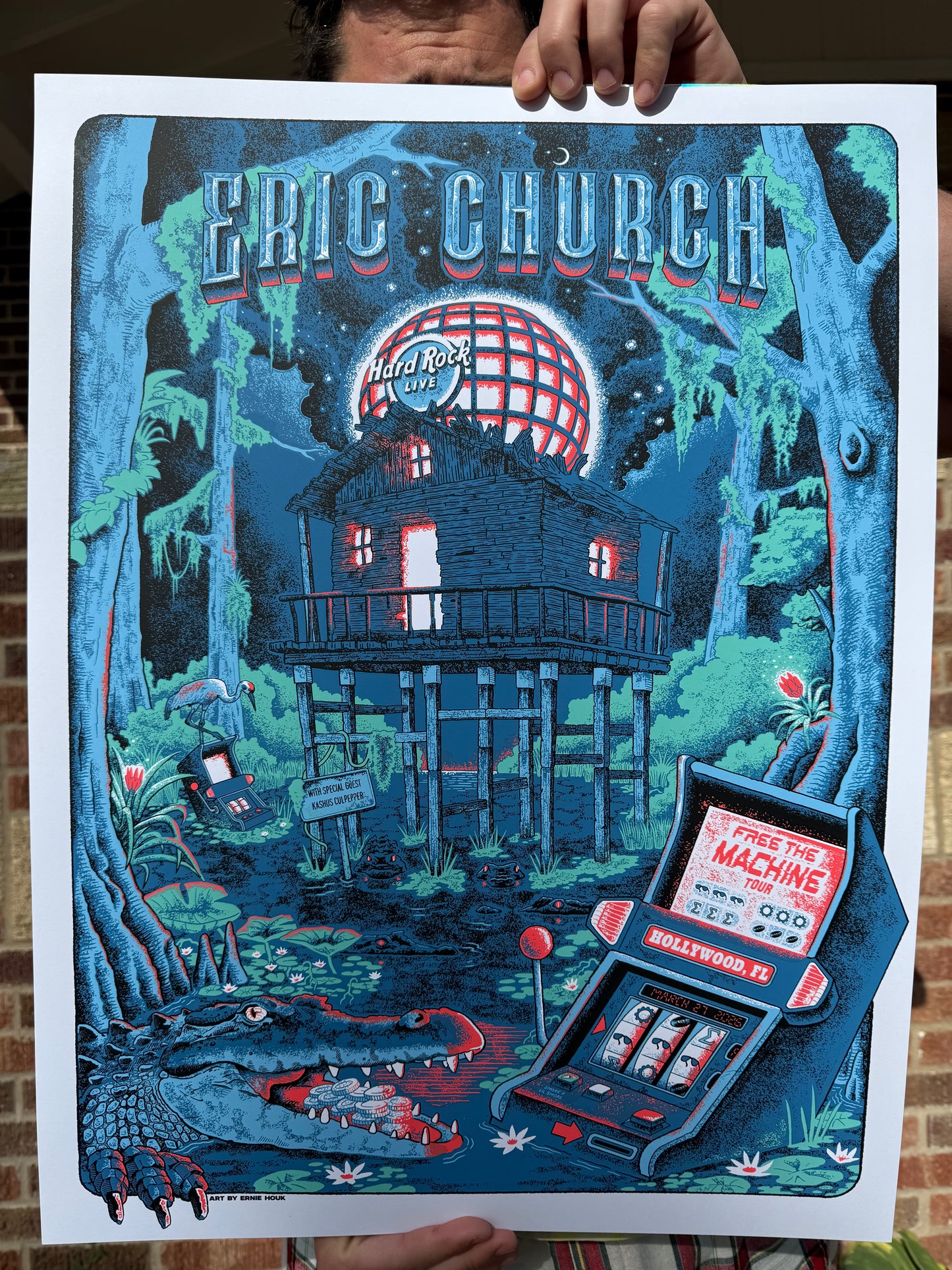 Eric Church Hollywood, FL AP regular edition
