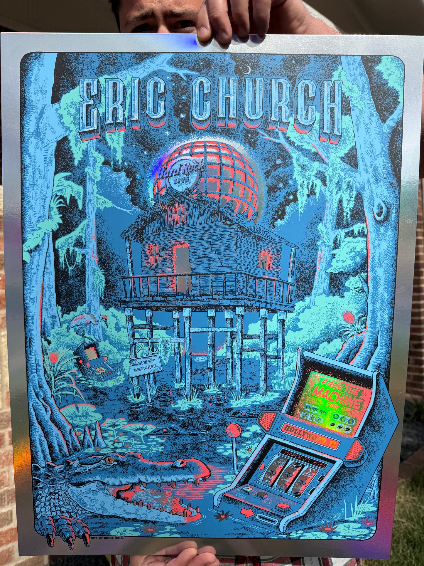 Eric Church Hollywood, FL AP regular edition