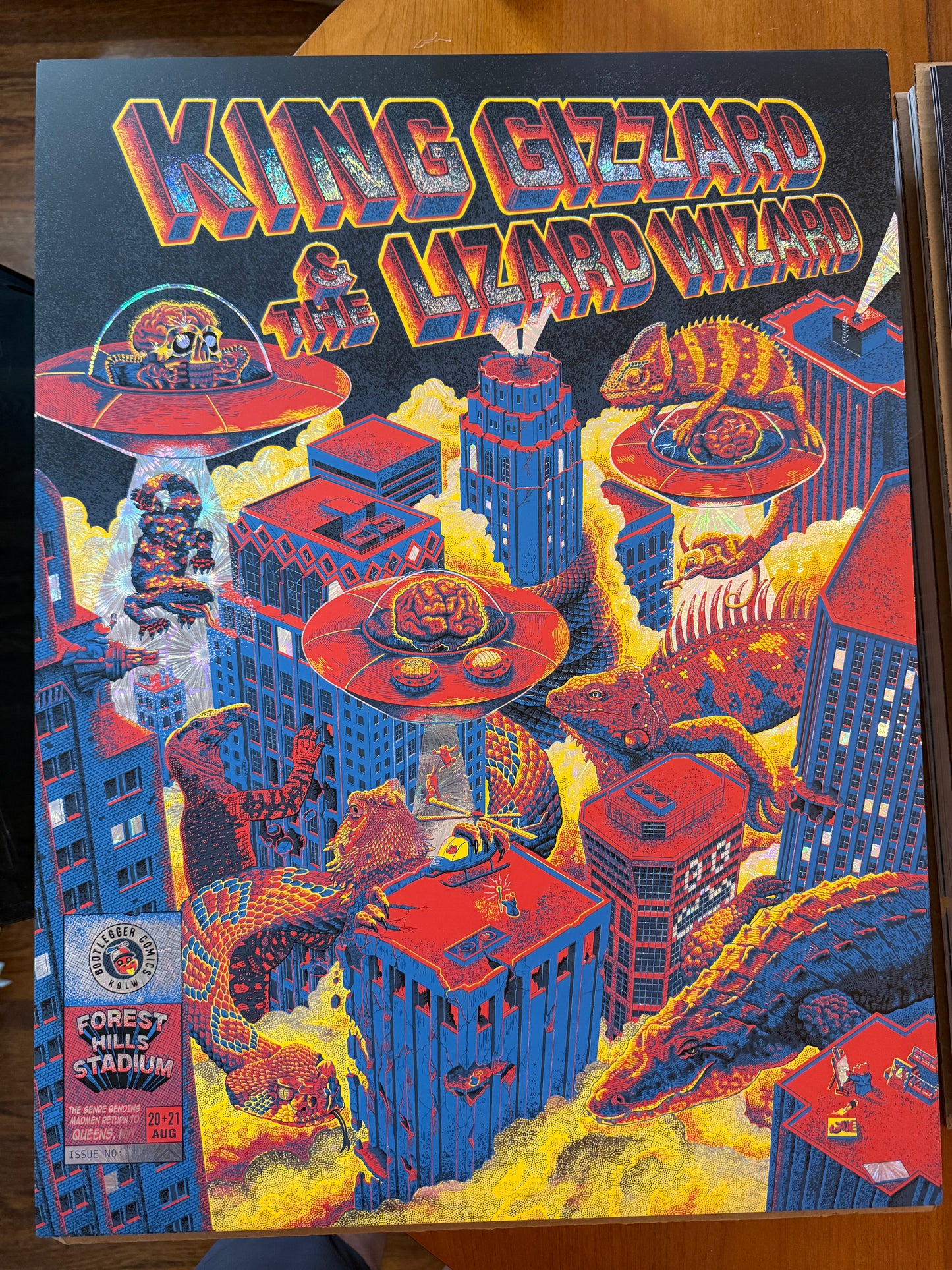 'King Gizzard NY 2026 Bootleg + Limited Variants