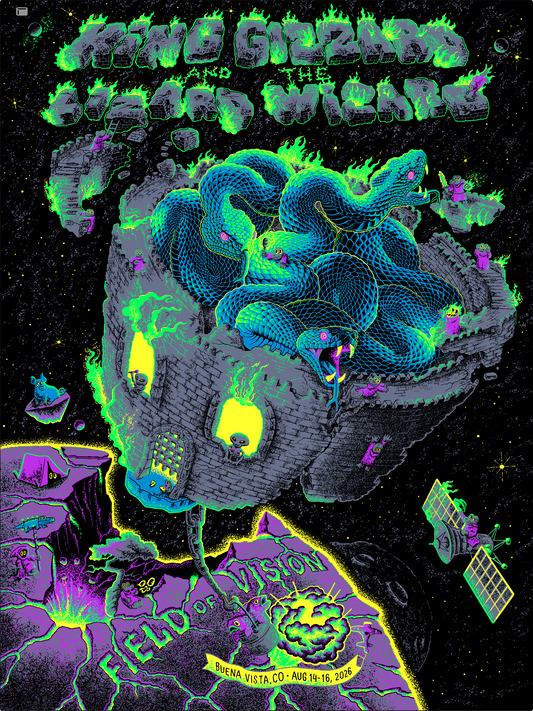 'Field of Vision II Bootleg Poster - Limited Variants