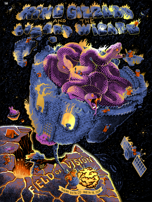 'Field of Vision II Bootleg Poster - Limited Variants